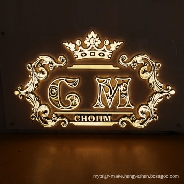 Changeable Name Board Designs Shop Led Letter Mini Logo Sign